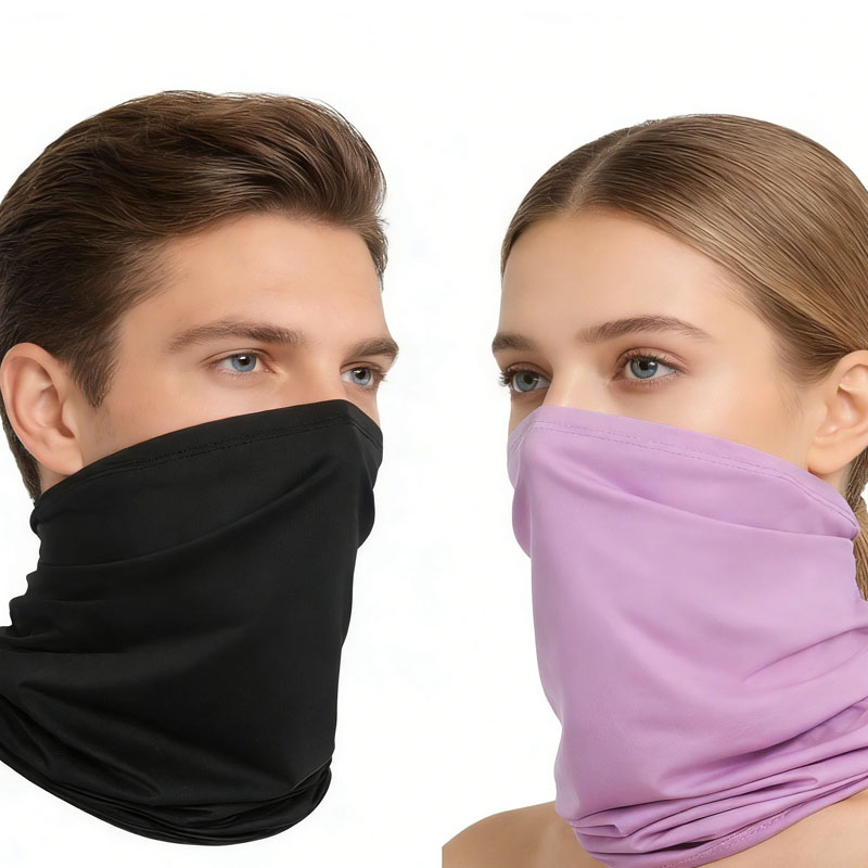 Respirator Half Face - Sommer Atmungsaktives Kühles Mesh-Bandana für Wandern,