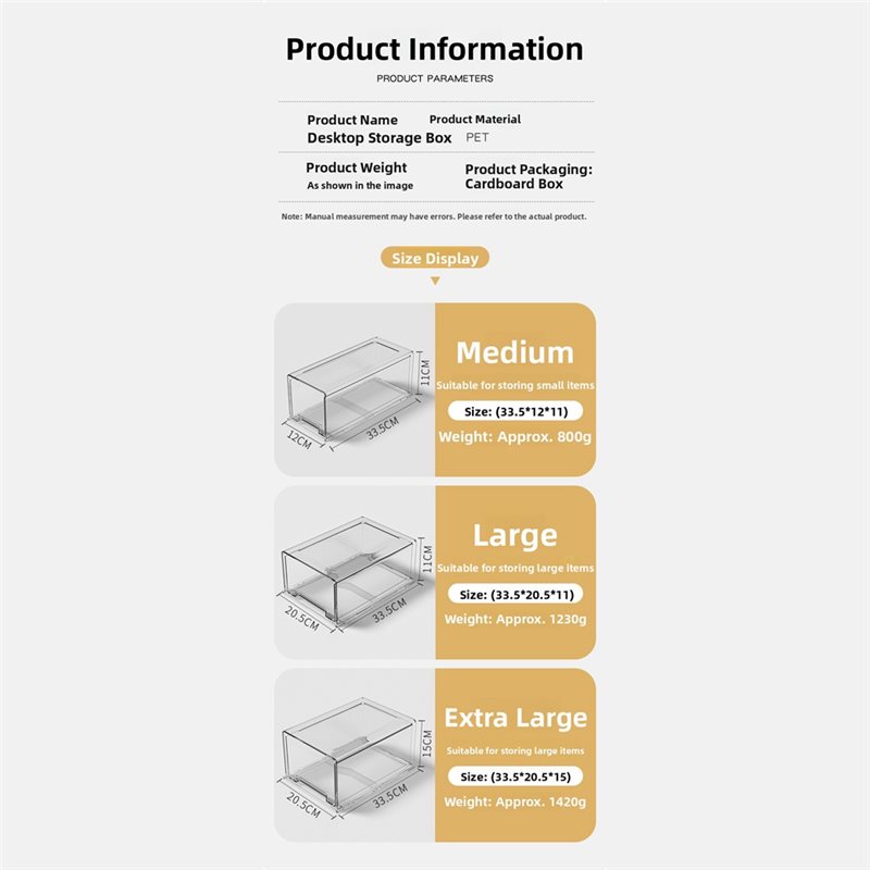 Face Mask Storage Box - [B17B!】 Multifunktionale Aufbewahrungsbox für Schreibwaren und