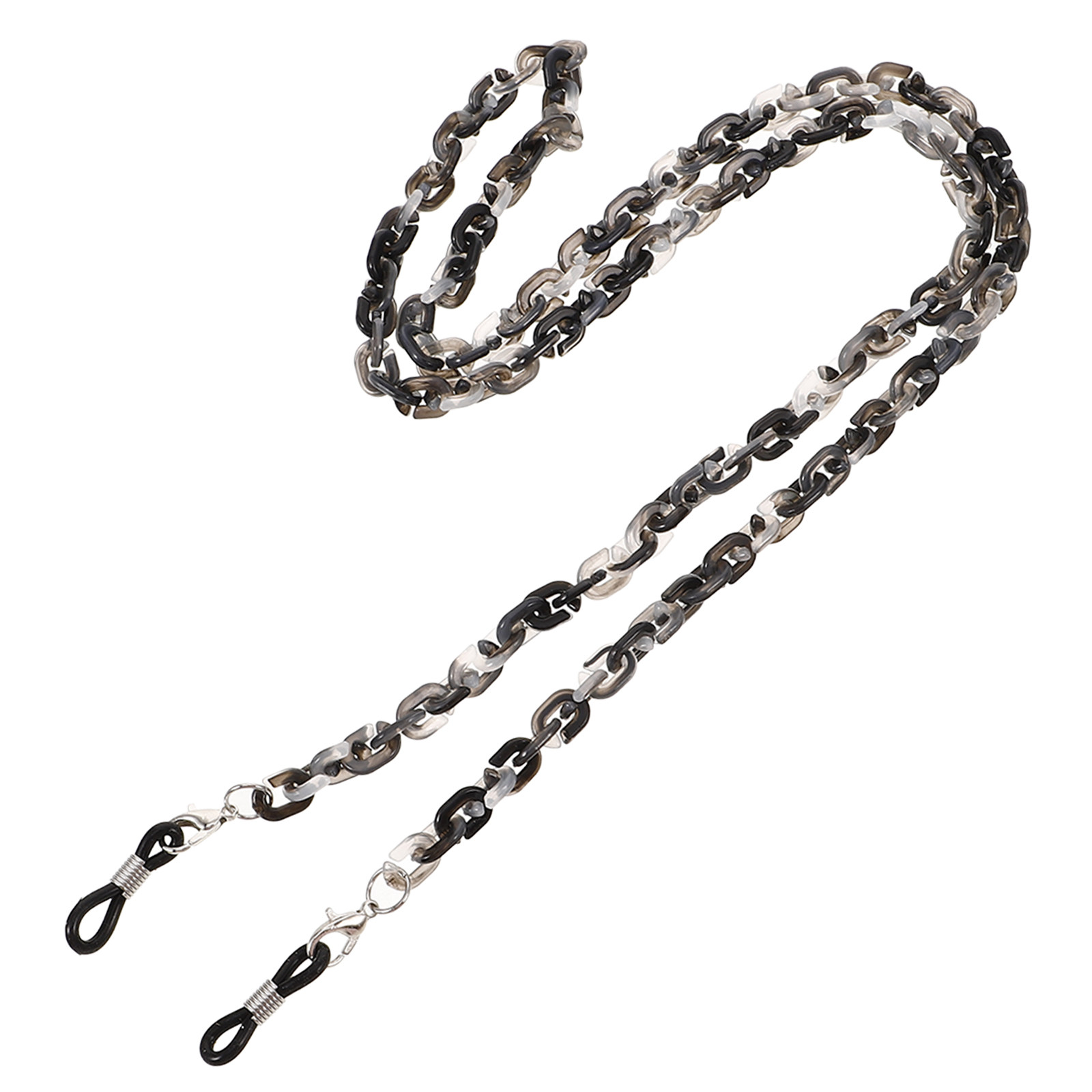 Mask Chain Holder - 1 Stück Acryl-Leichtgewicht-Brillenkette, verstellbares Brillenband, Sonnenbrillenkette,