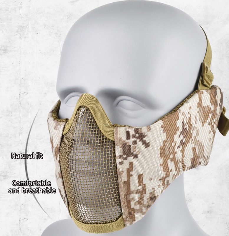 Jagd faltbare Mesh-Maske mit G – Respirator Half Face Bewertung und Preis