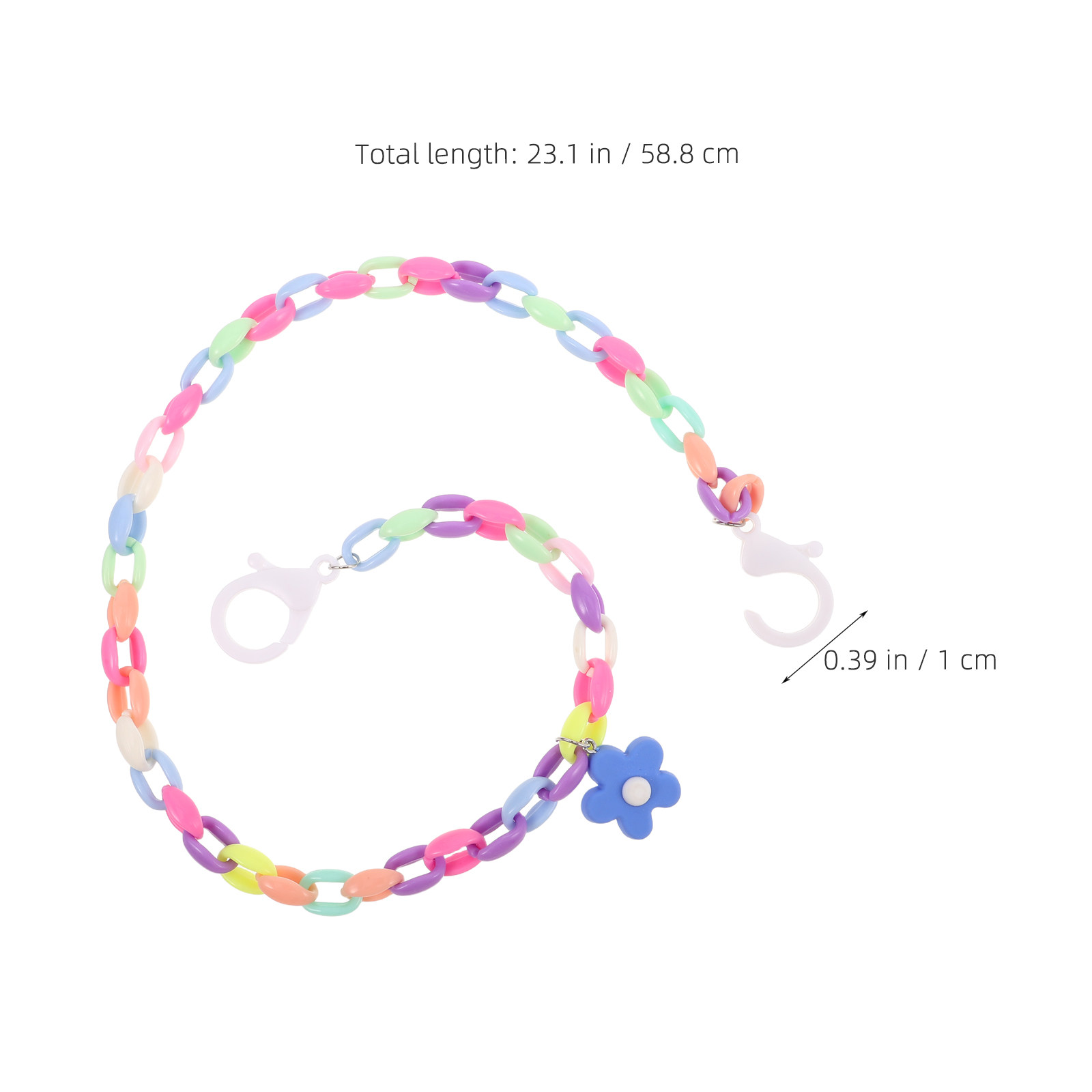 Blumenmaske-Halskette für Bril – Mask Chain Holder Bewertung und Preis