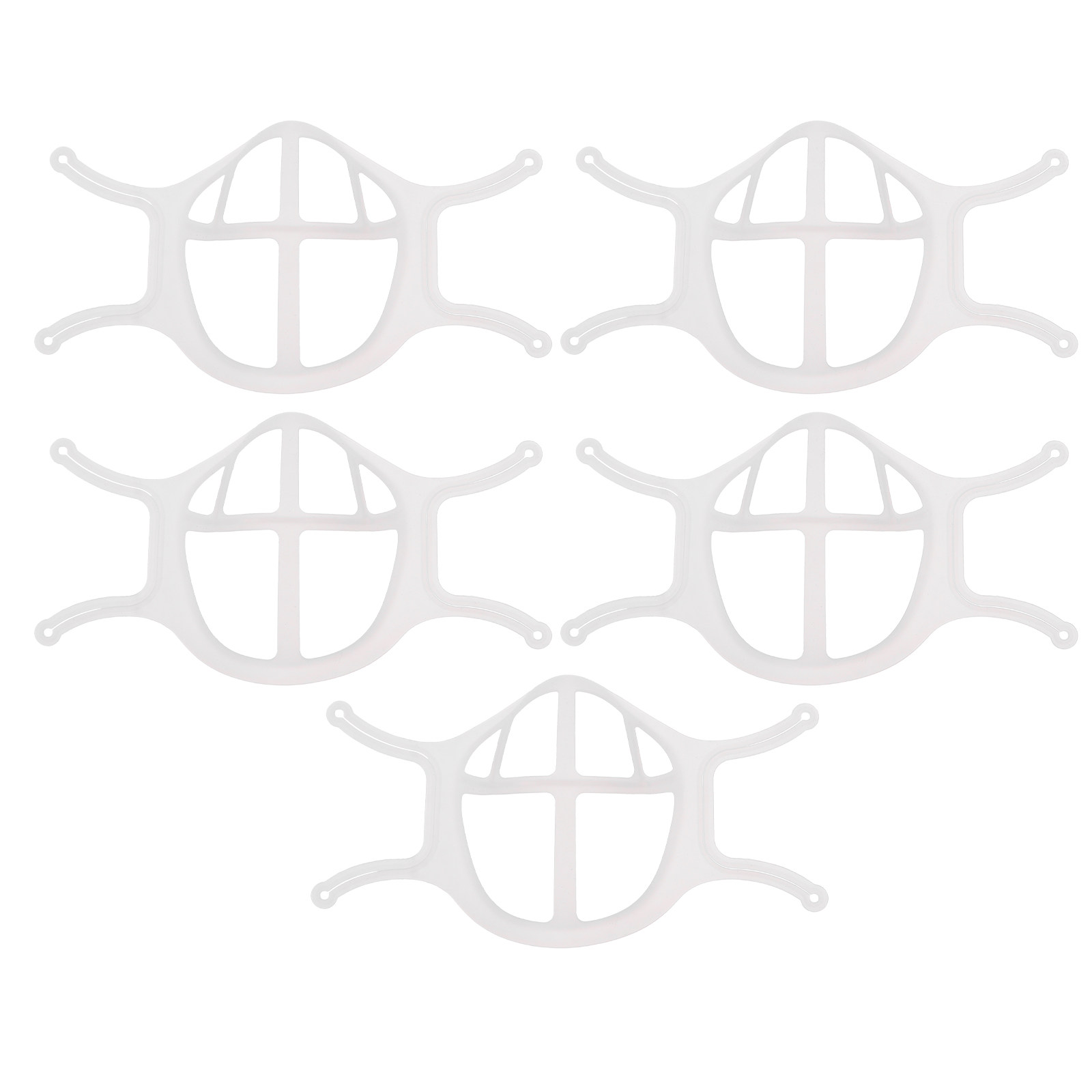 5 Stück Silikon-Maskenhalter,  – Silicone Mask Bracket Bewertung und Preis