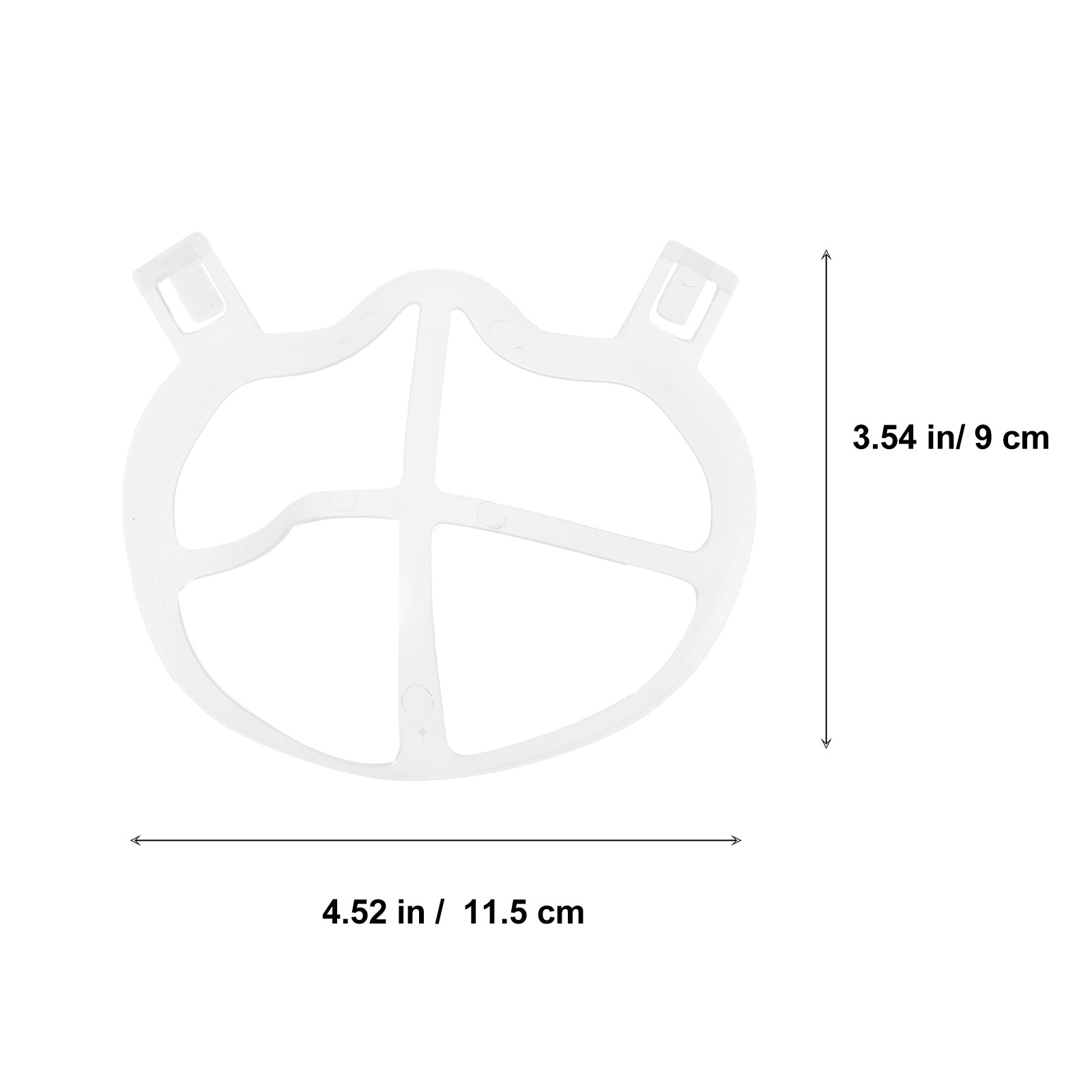 10 Stück ultradünne, atmungsak – Silicone Mask Bracket Bewertung und Preis